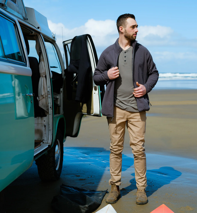 Men's Gridback Fleece Jacket