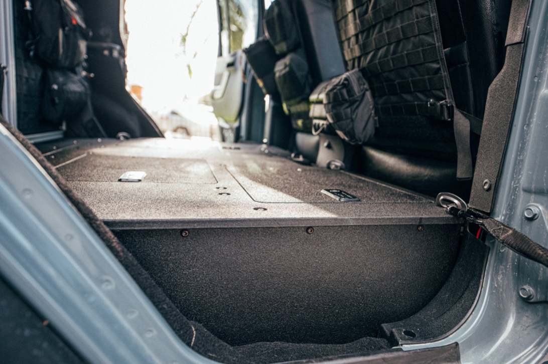 Jeep Wrangler 4 Door Second Row Seat Delete Plate System - Pair of Infill Panels (Available NOW!)