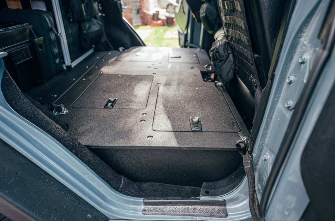 Jeep Wrangler 4 Door Second Row Seat Delete Plate System - Pair of Infill Panels (Available NOW!)