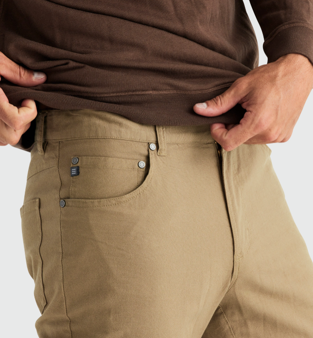 Men's Stretch Canvas 5 Pocket Pant