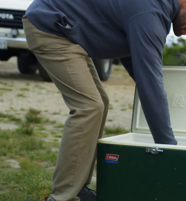 Men's Stretch Canvas 5 Pocket Pant