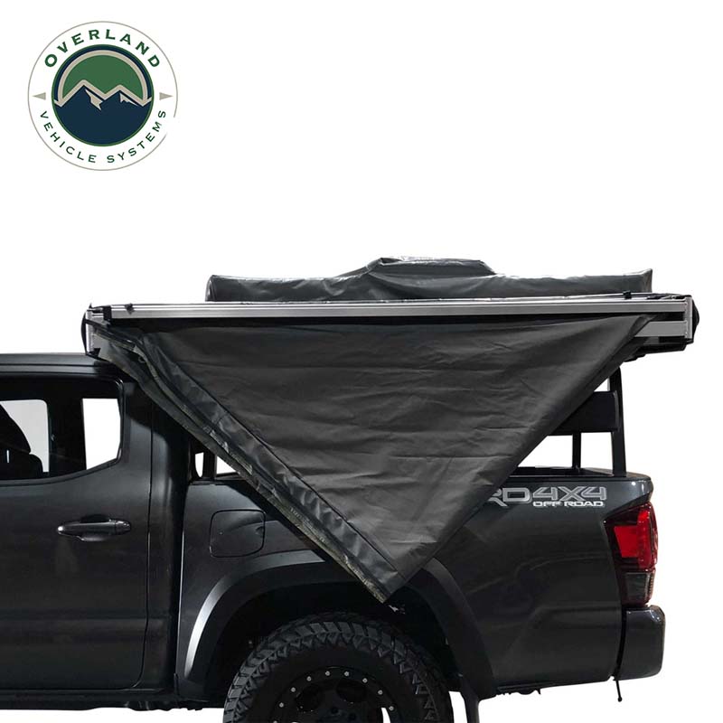 XD Nomadic 180 - Awning, Black Body, Black Trim & Black Travel Cover - No Brackets, No Hardware, No Accessories