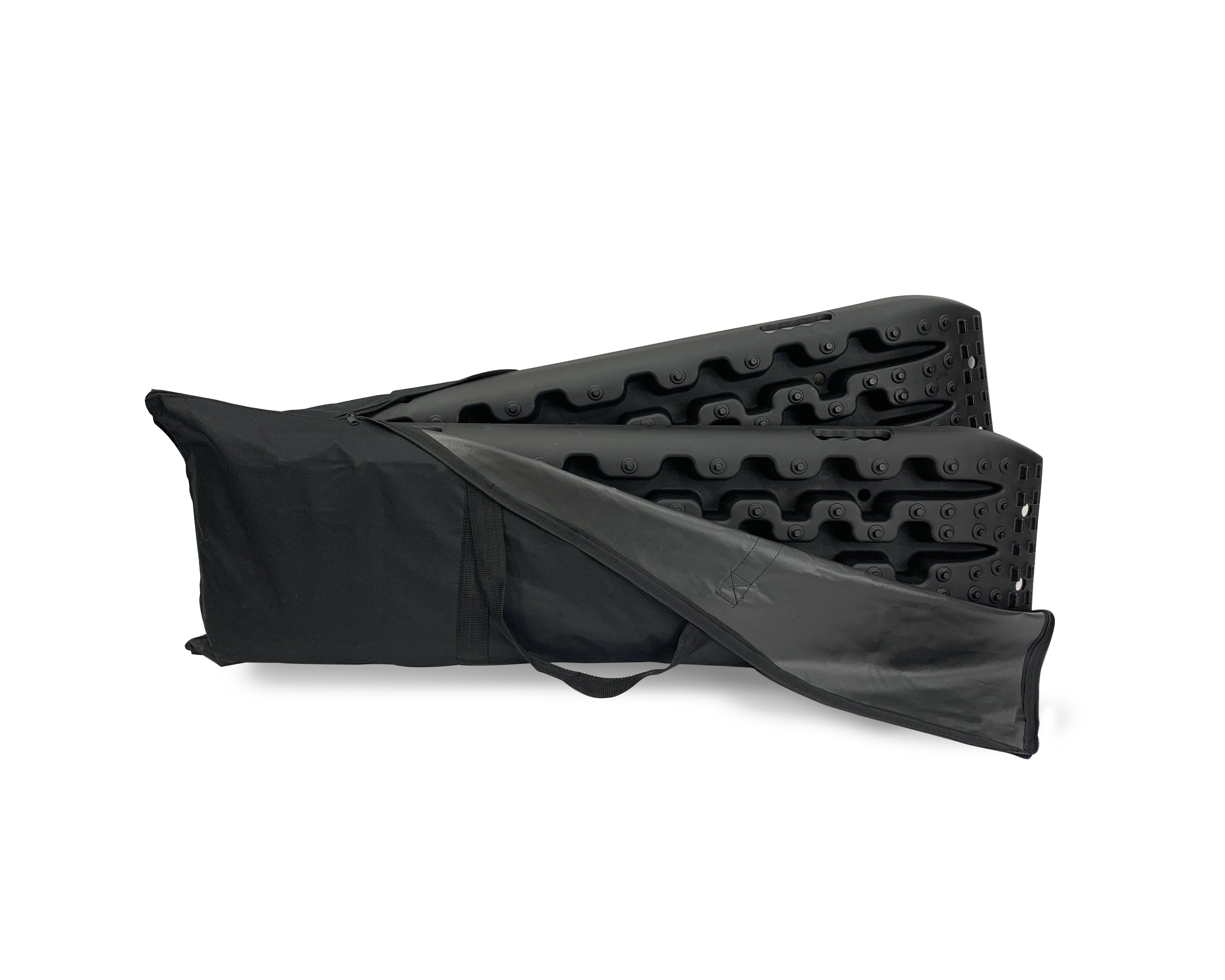 Recovery Ramp With Pull Strap and Storage Bag - Black