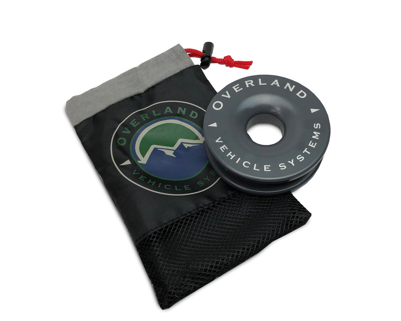 Recovery Ring 4.00" 41,000 Lb. Gray With Storage Bag (In-Store)