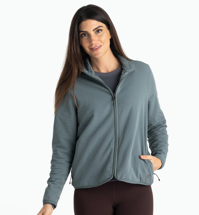 Women's Gridback Fleece Jacket