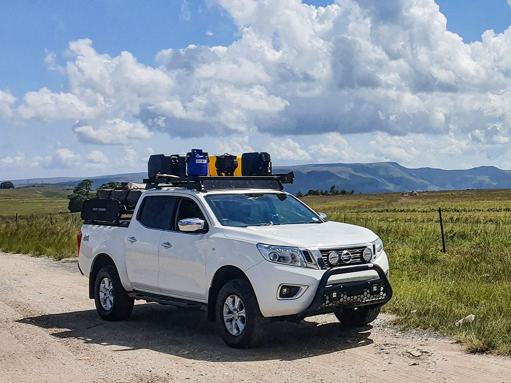 Nissan Navara/Frontier D23 3rd Gen (2014-2020) Slimline II Roof Rack Kit-7
