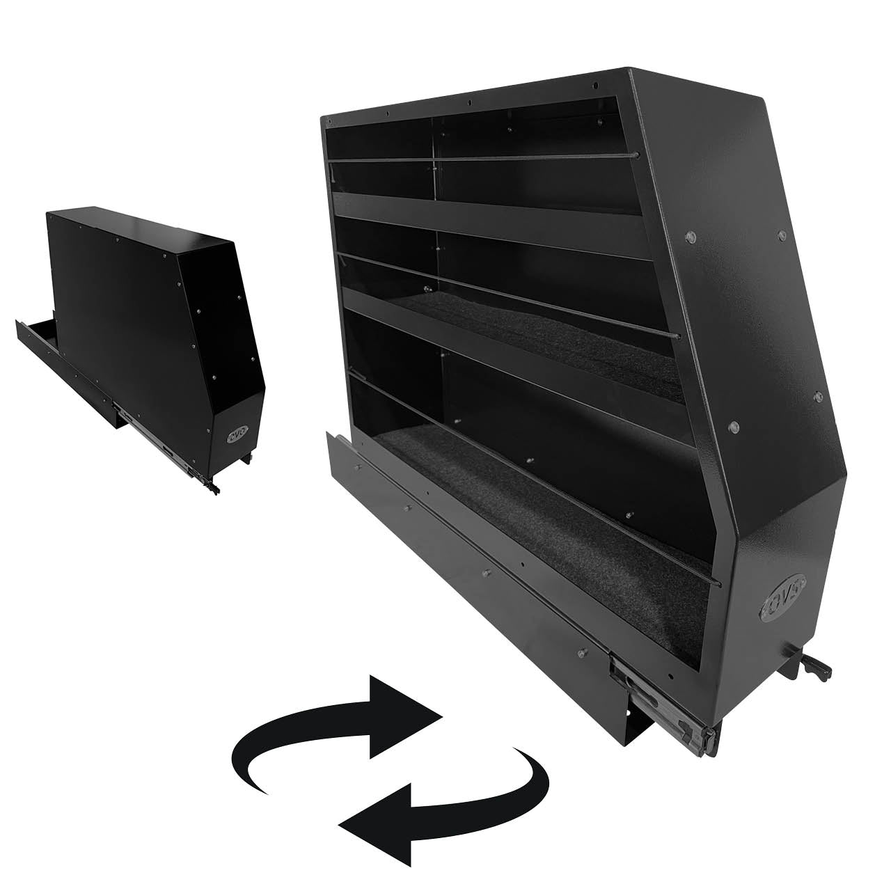 Highline Slide Out Camping Storage System