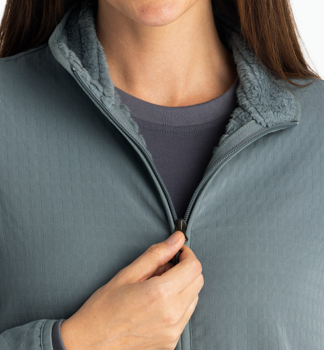 Women's Gridback Fleece Jacket