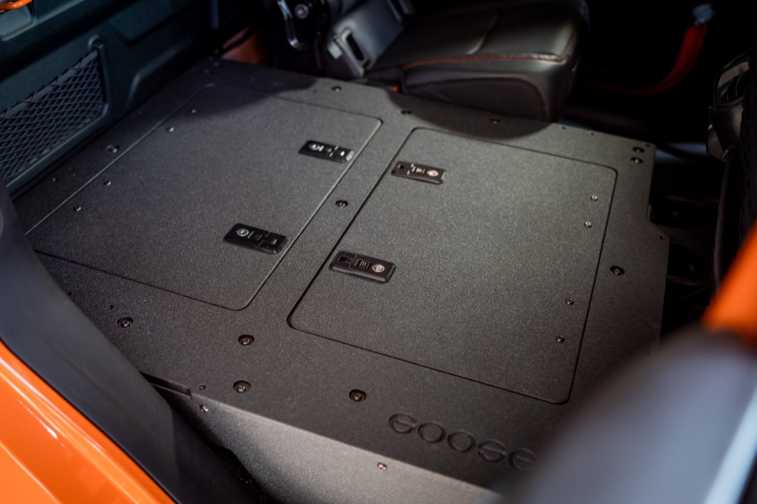 Jeep Gladiator 2019-Present JT 4 Door - Second Row Seat Delete Plate System - High Platform (Available NOW!)