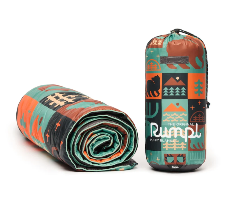 ORIGINAL PUFFY BLANKET - FOREST CABIN