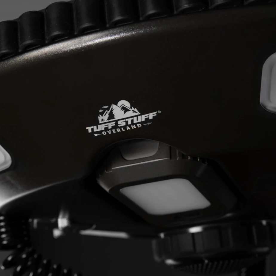 TUFF STUFF HALO 9.75" SOLAR FREESTANDING LIGHT WITH SPEAKER