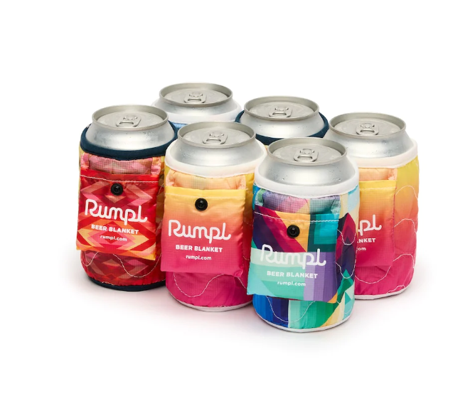 BEER BLANKET SIX PACK - SPRING MULTICOLOR