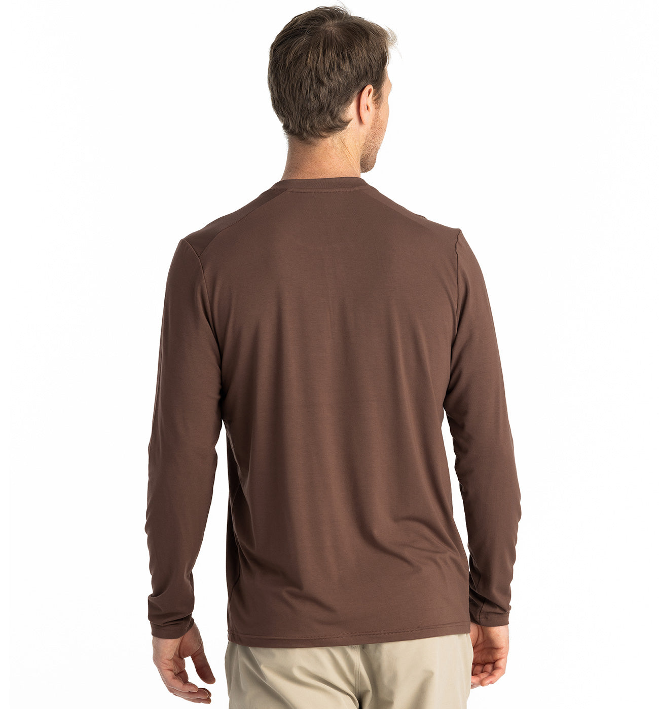 Men's Bamboo Flex Long Sleeve Henley
