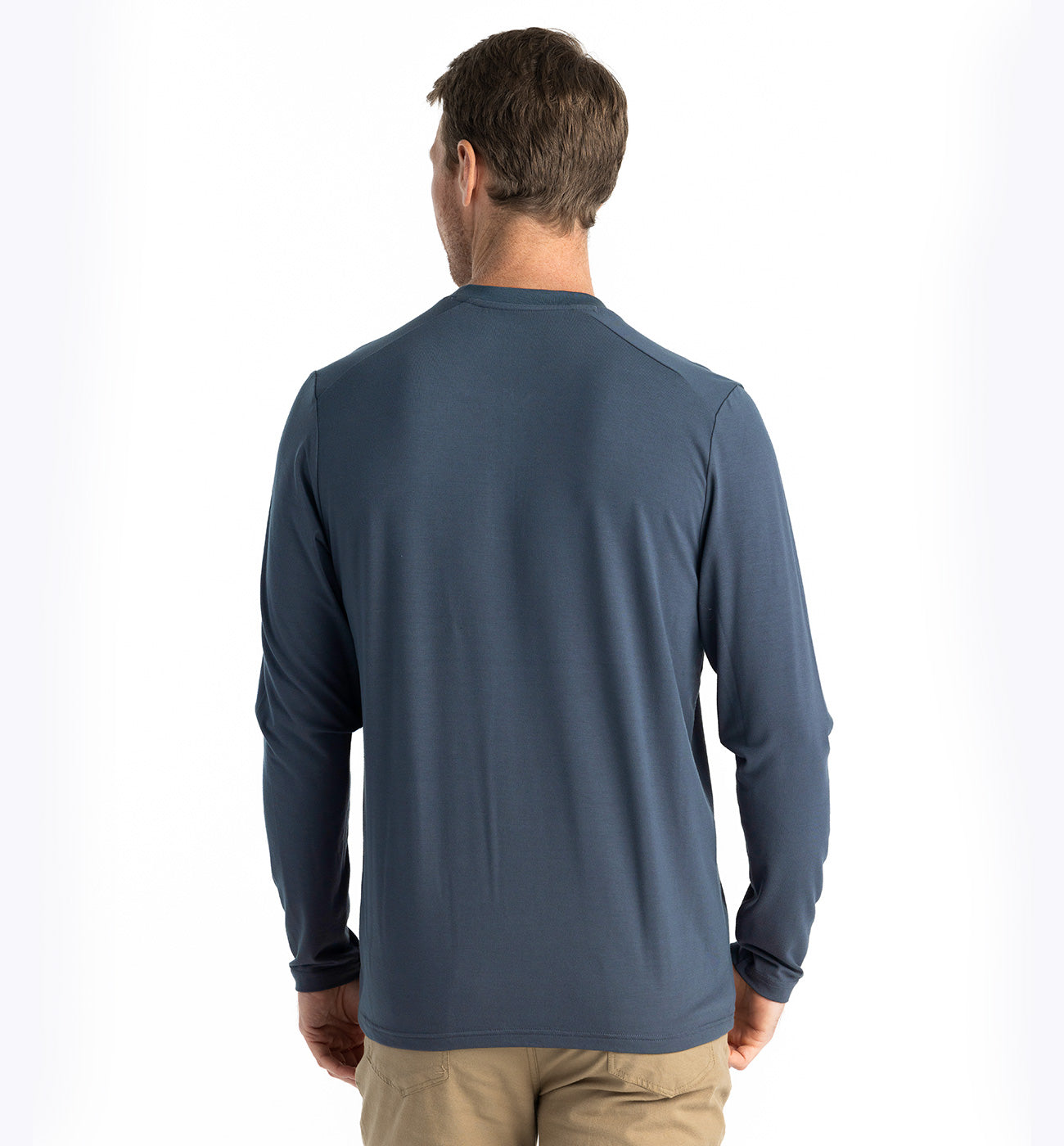 Men's Bamboo Flex Long Sleeve Henley