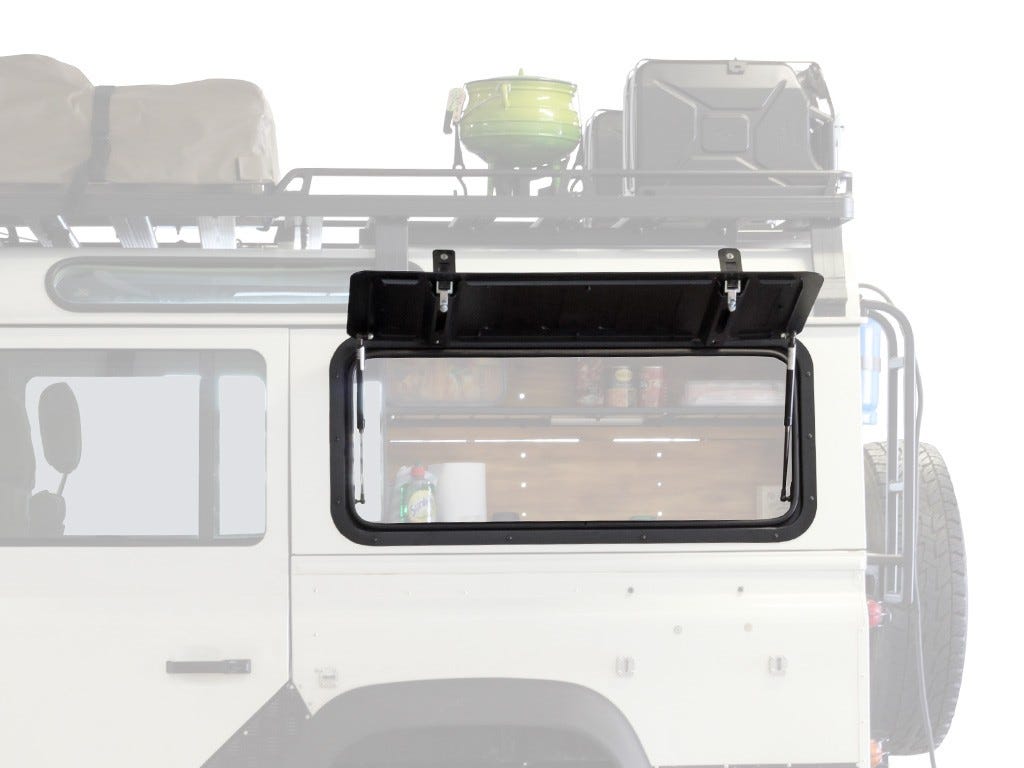 Land Rover Defender (1983-2016) Gullwing Window / Aluminium-0
