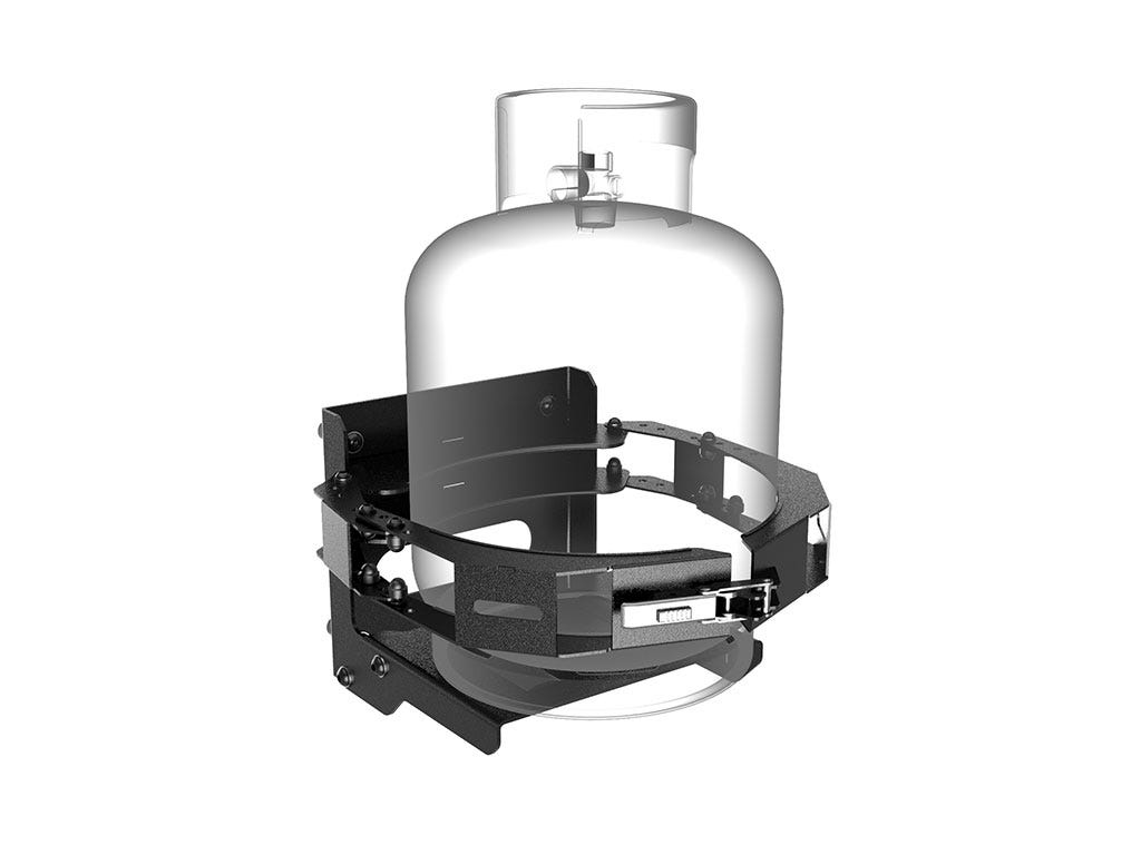 Gas/Propane Bottle Holder / Side Mount-0