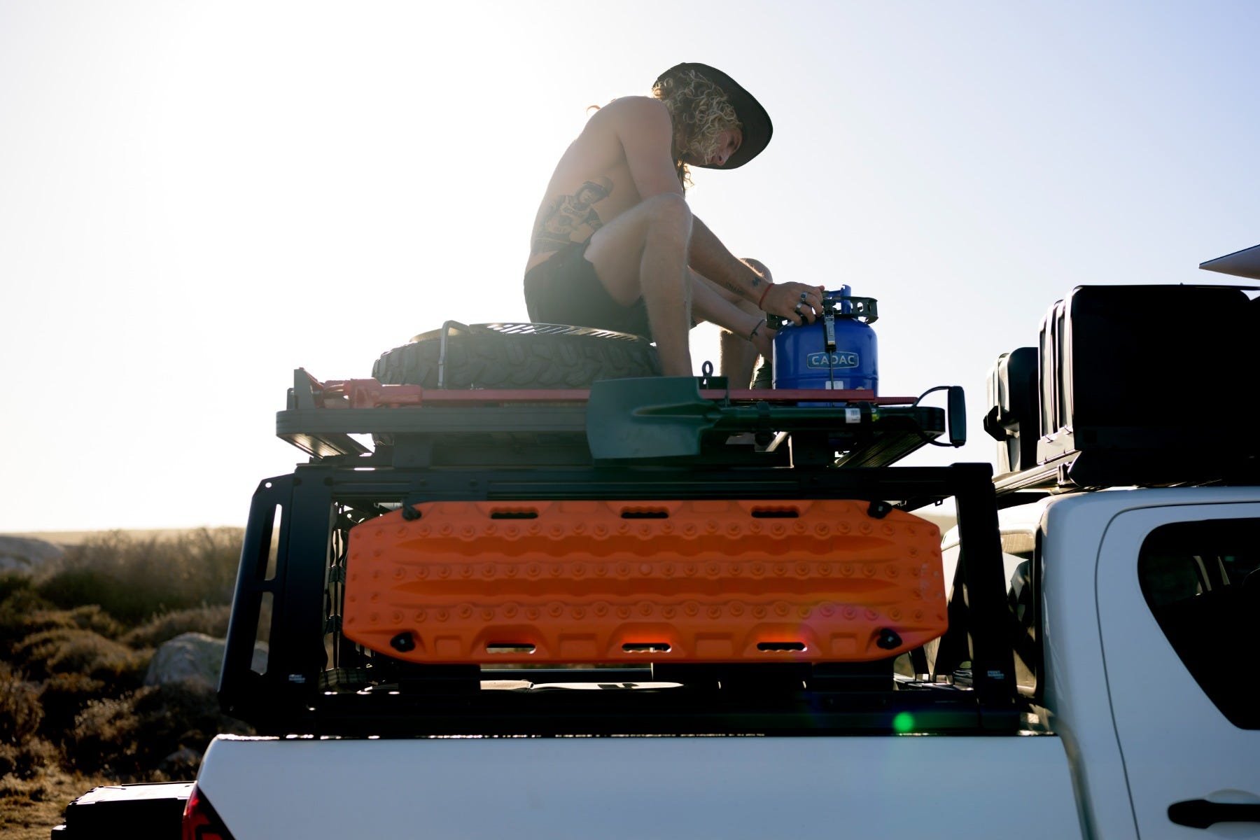 Toyota Tacoma Double Cab 5' (2005-2023) Pro Bed Rack Kit-7