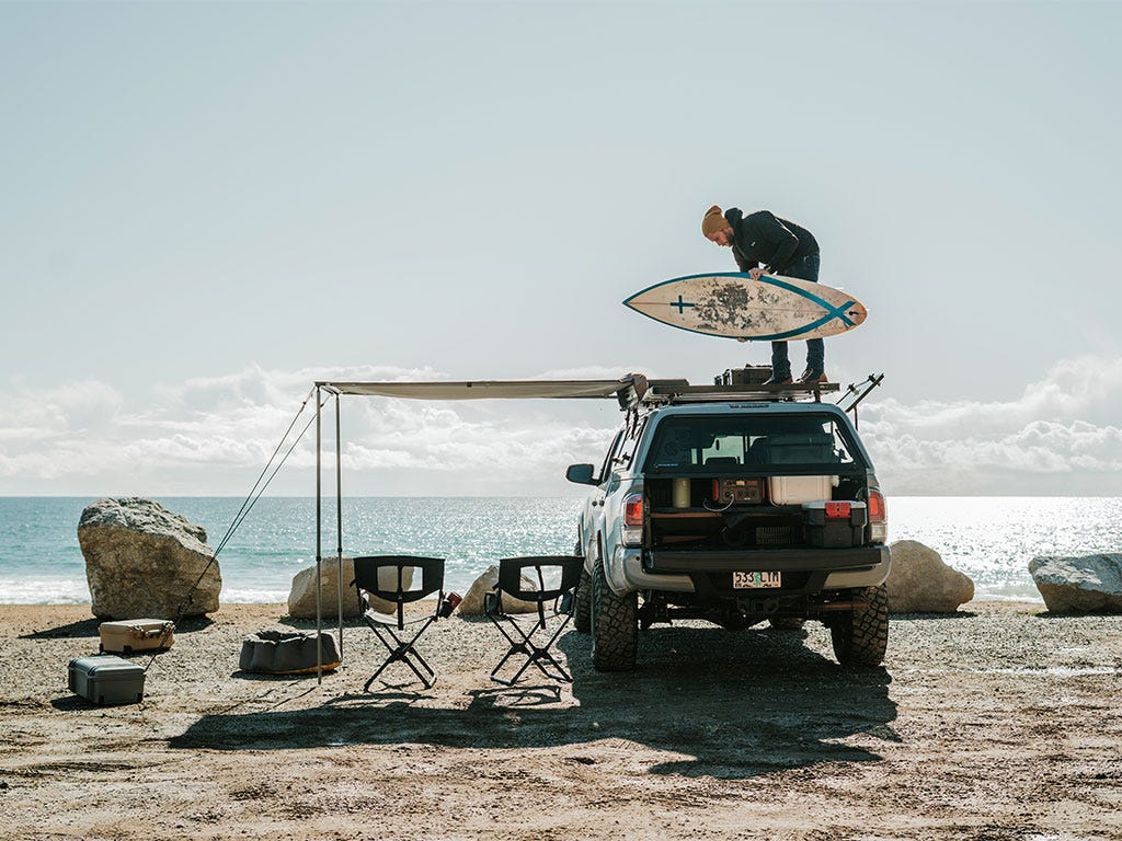 Truck Canopy or Trailer with OEM Track Slimline II Rack Kit / 1165mm(W) X 1358mm(L)-6