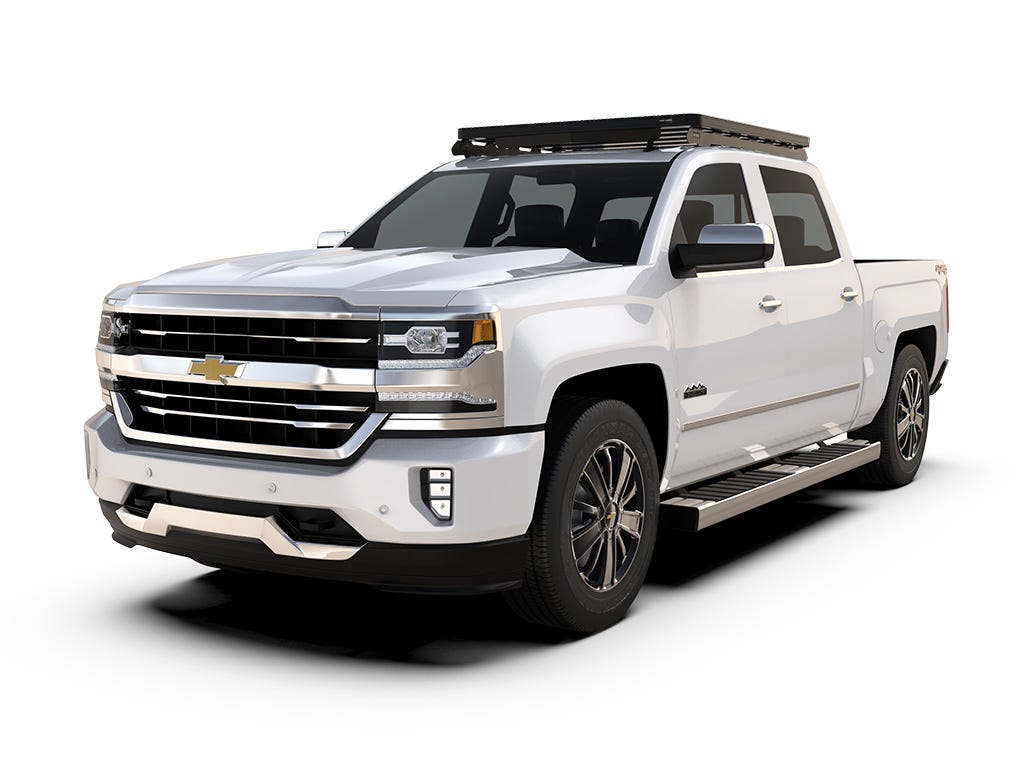 Chevrolet Silverado/GMC Sierra 1500 Crew Cab (2014-2018) Slimline II Roof Rack Kit-0