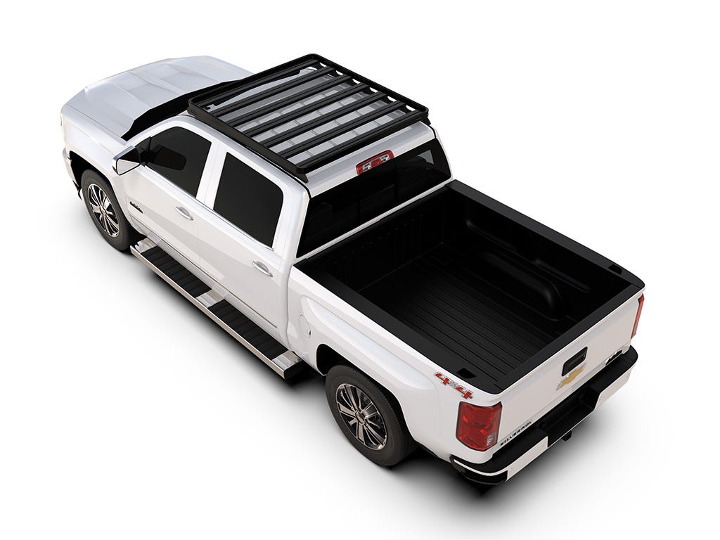 Chevrolet Silverado/GMC Sierra 1500 Crew Cab (2014-2018) Slimline II Roof Rack Kit-2