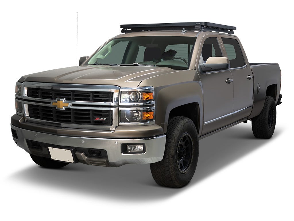Chevrolet Silverado/GMC Sierra 1500 Crew Cab (2014-2018) Slimline II Roof Rack Kit-1