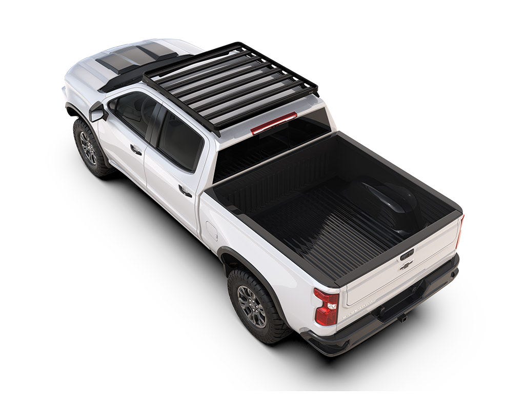 Chevrolet Silverado/GMC Sierra 1500 Crew Cab (2019-Current) Slimline II Roof Rack Kit / Low Profile-1