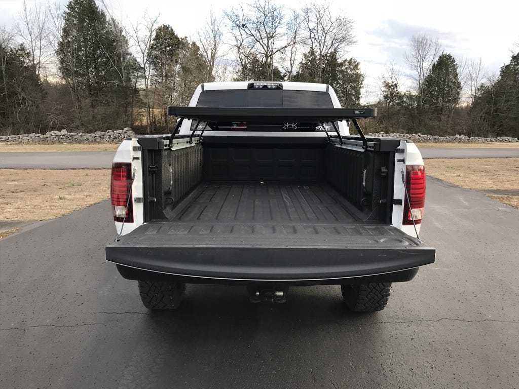 Dodge Ram w/ RamBox (2009-Current) Slimline II 6'4in Bed Rack Kit-7