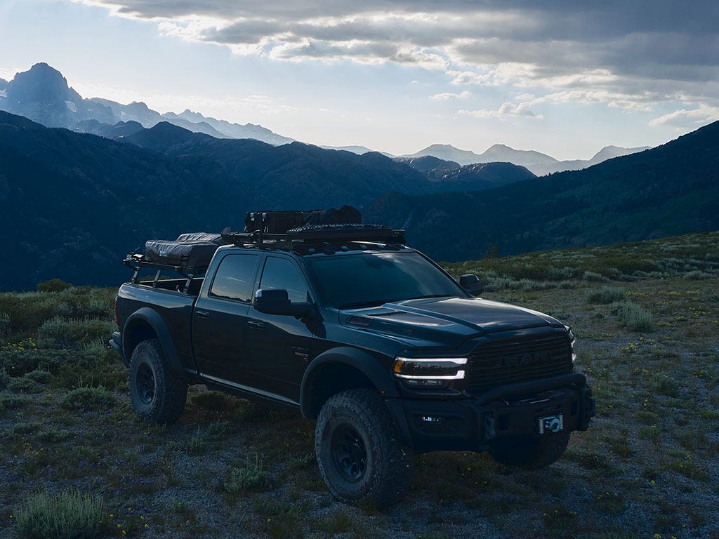 RAM 1500 6.4' (2009-Current) Slimline II Load Bed Rack Kit-7