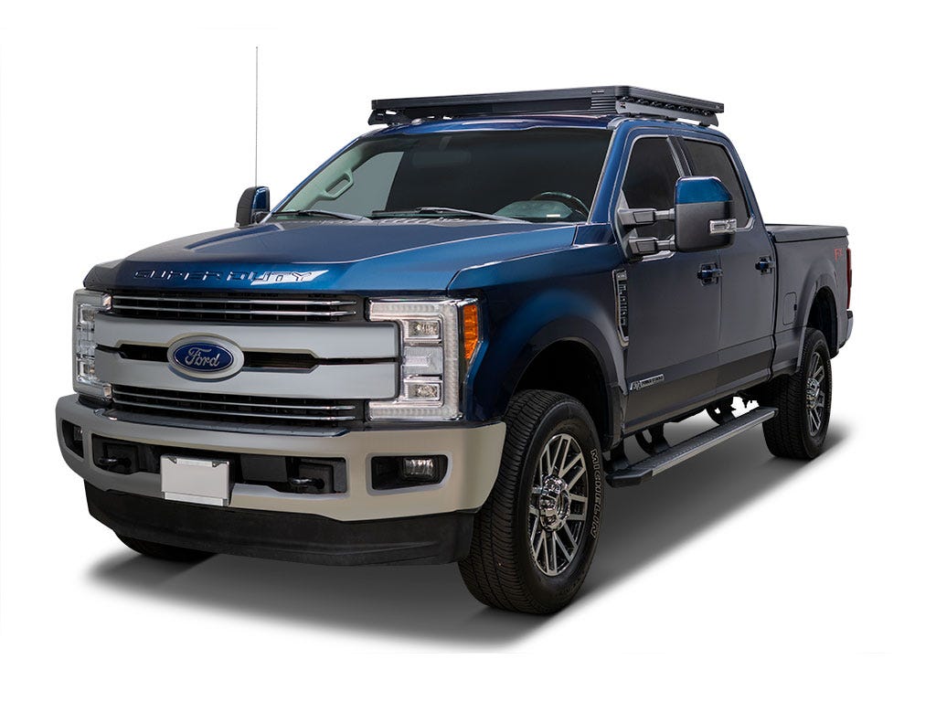 Ford Super Duty F-250-F-350 (1999-Current) Slimline II Roof Rack Kit / Low Profile-0