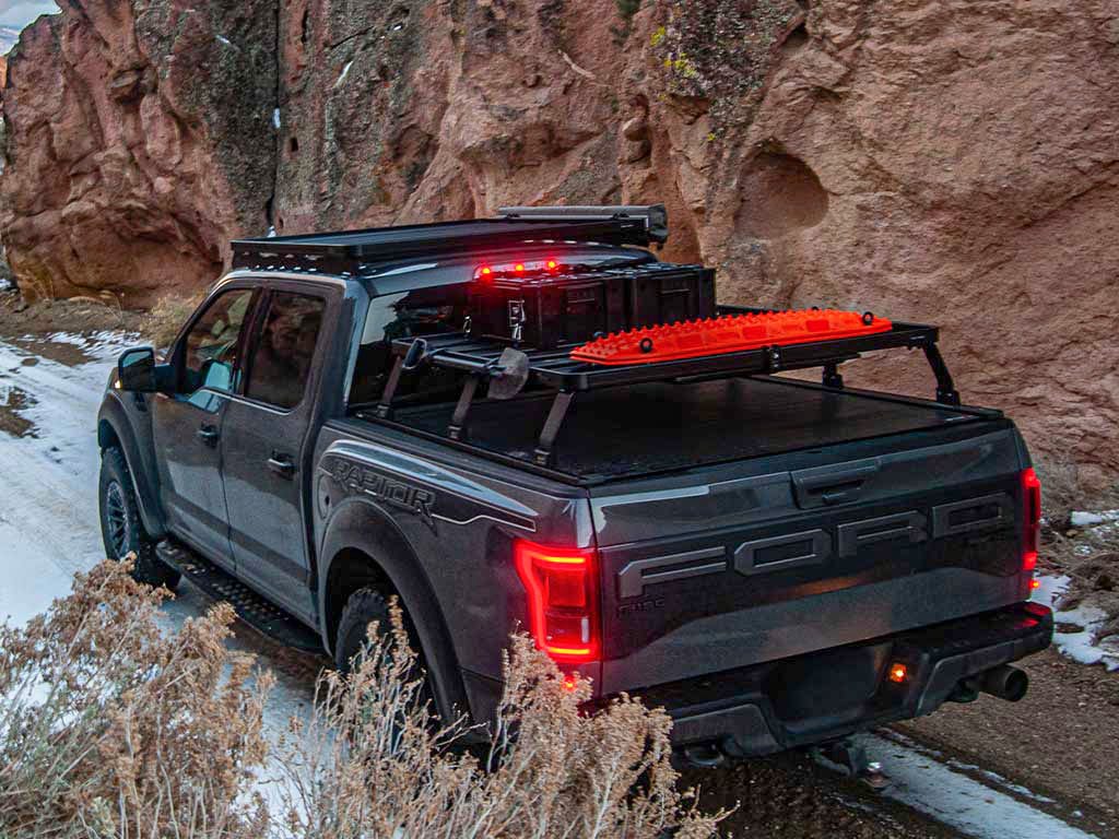 Ford F-150 6.5' (2015-Current) Roll Top Slimline II Load Bed Rack Kit-7