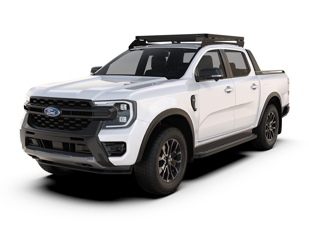 Ford Ranger T6.2 Wildtrak/Raptor Double Cab (2022-Current)/Volkswagen Amarok (2023-Current) Double Cab Slimline II Roof Rack Kit-0