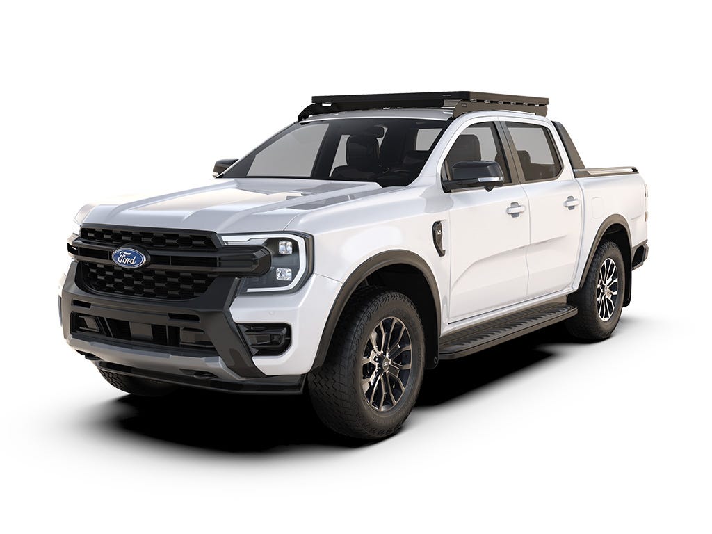 Ford Ranger T6.2 Wildtrak/Raptor Double Cab (2022-Current)/Volkswagen Amarok (2023-Current) Double Cab Slimline II Roof Rack Kit / Low Profile-0