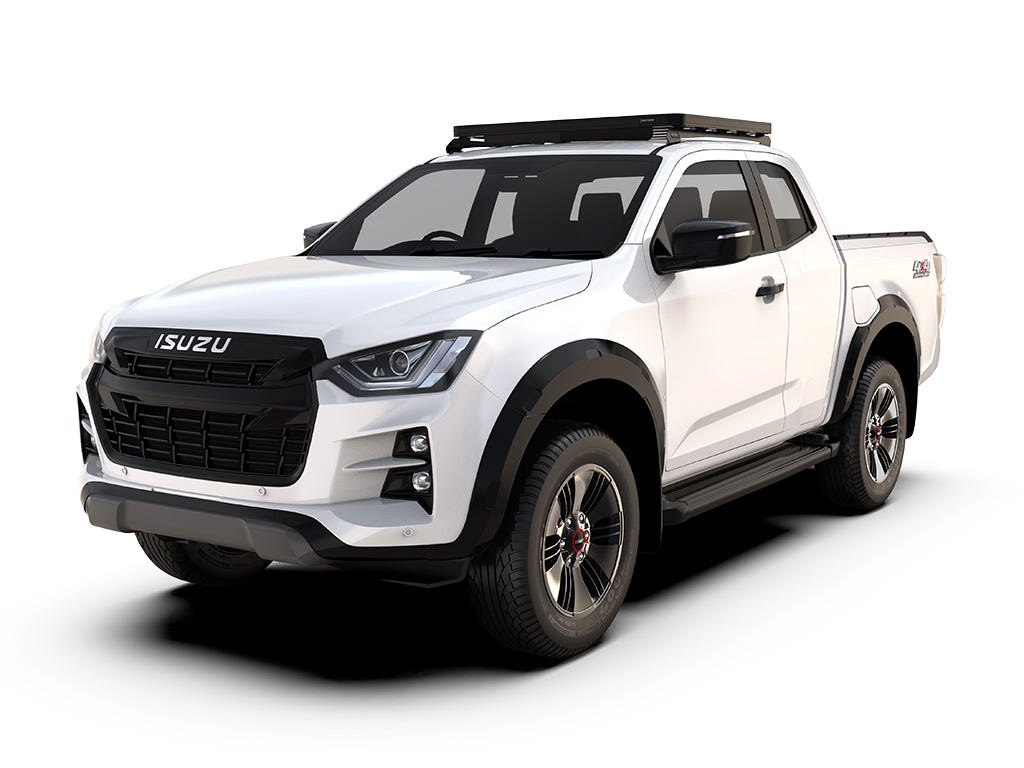 Isuzu D-MAX RG 3rd Gen Extended Cab (2020-Current) Slimline II Roof Rack Kit / Low Profile-0