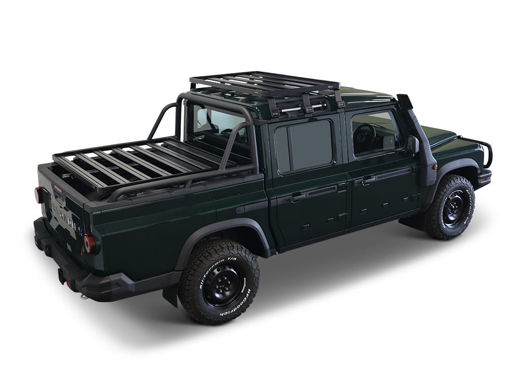 Ineos Grenadier Quartermaster (2023-Current) Slimline II Roof Rack Kit-3