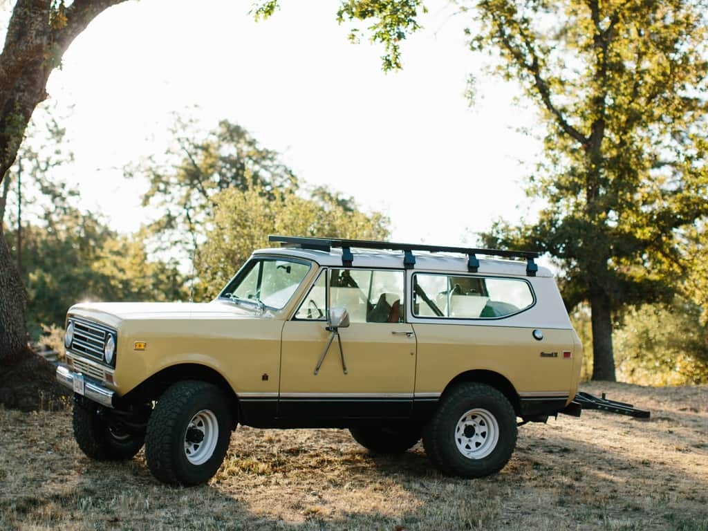 International Scout II (1971-1980) Slimline II Roof Rack Kit-5