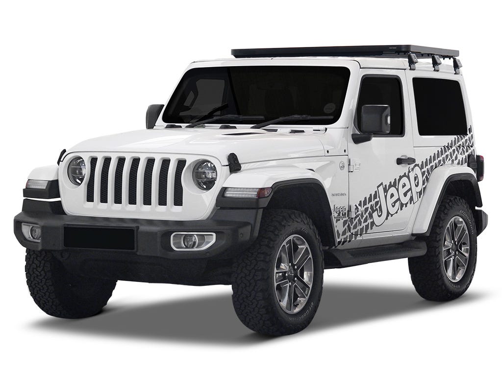 Jeep Wrangler JL 2 Door (2018-Current) Slimline II 1/2 Roof Rack Kit-0