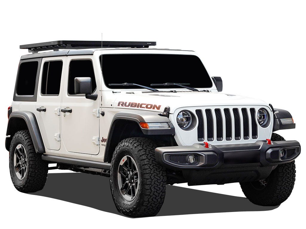 Jeep Wrangler JL 4 Door (2018-Current) Extreme Slimline II 1/2 Roof Rack Kit-0