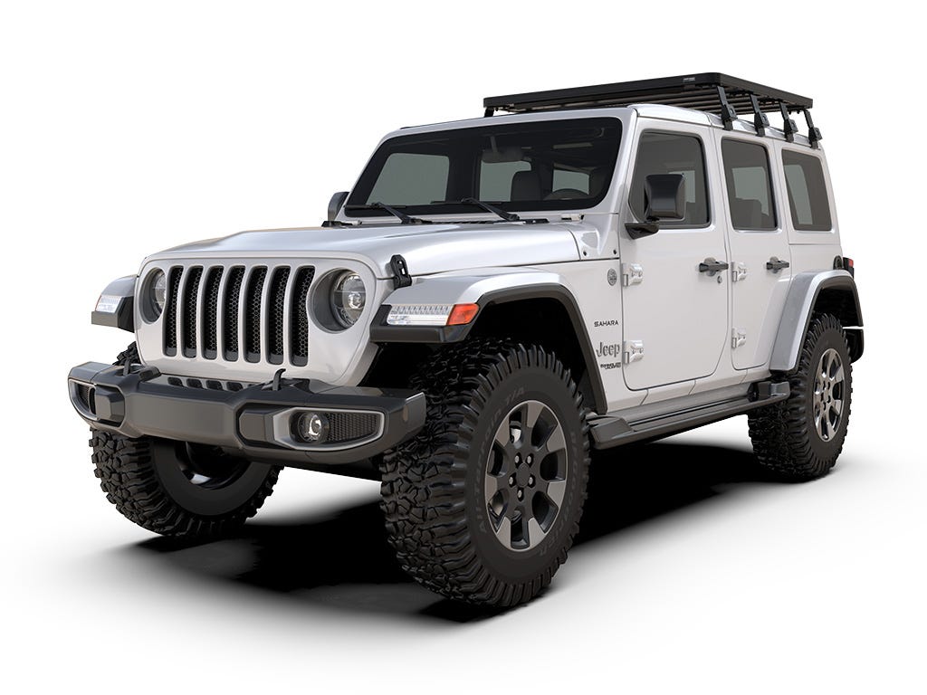 Jeep Wrangler JL 4 Door Sky One-Touch Extreme Slimline II Roof Rack Kit-0