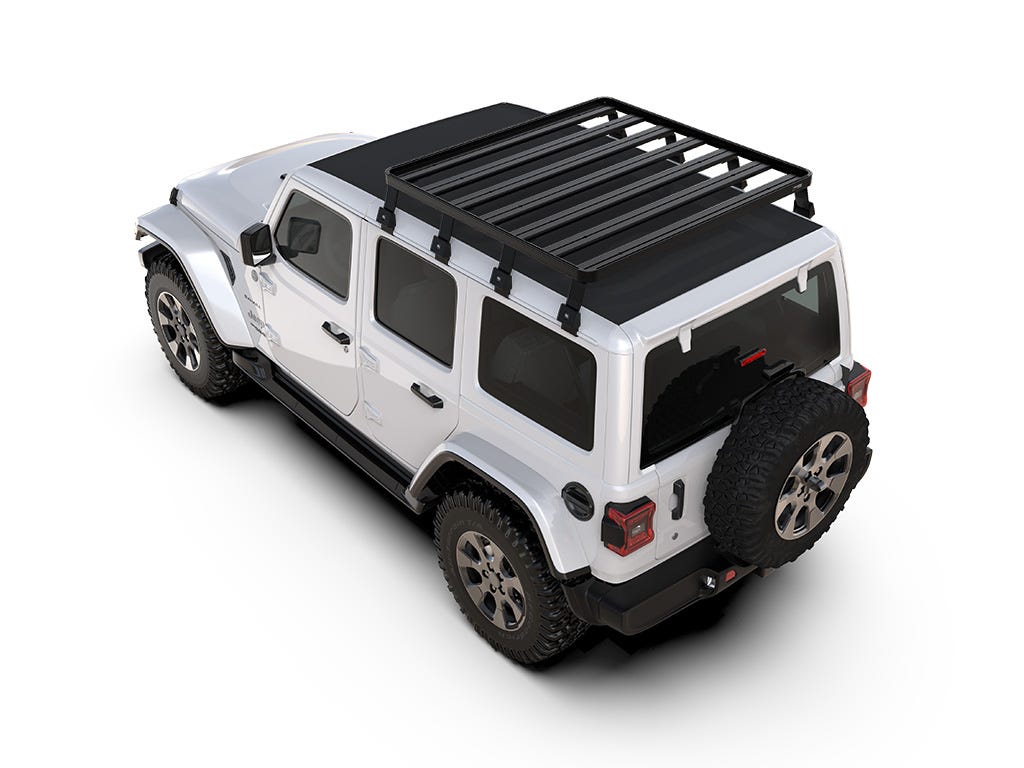 Jeep Wrangler JL 4 Door Sky One-Touch Extreme Slimline II Roof Rack Kit-1