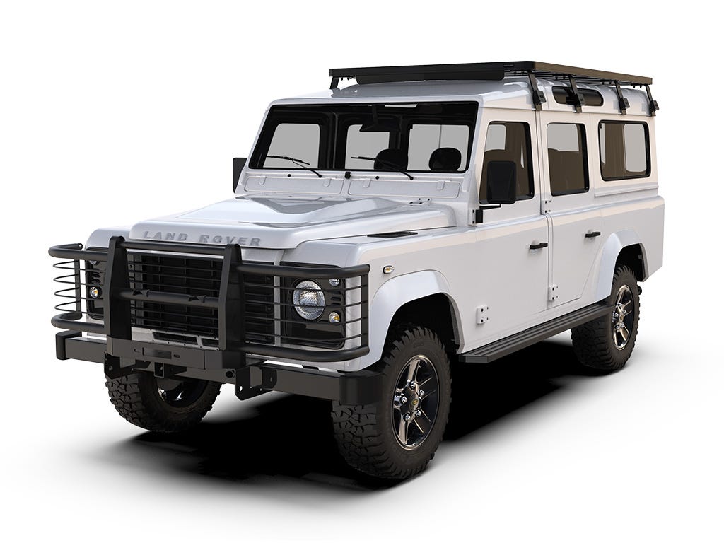 Land Rover Defender 110 (1983-2016) Slimline II 3/4 Roof Rack Kit / Tall-0