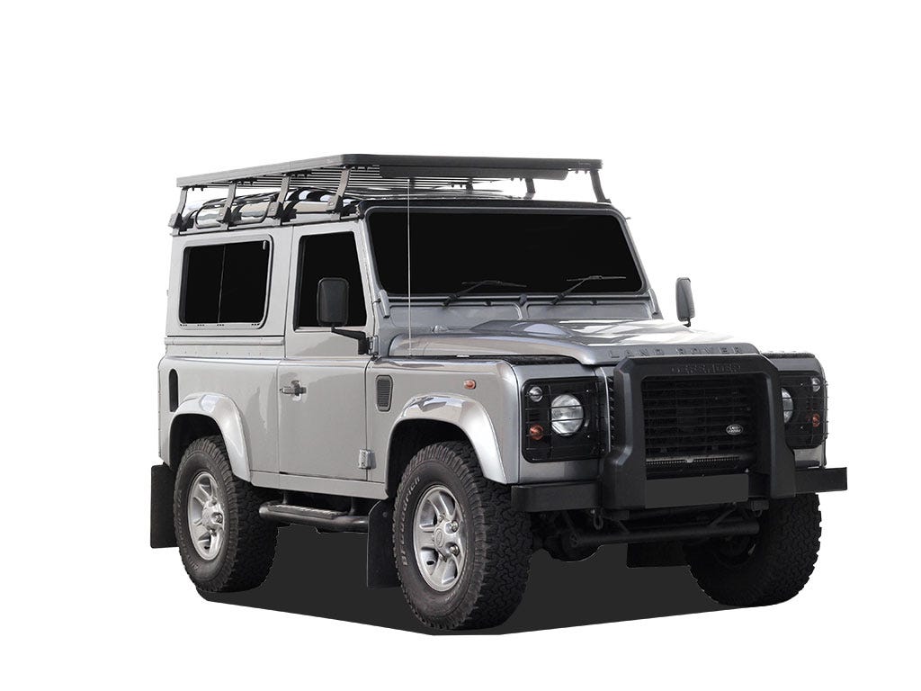 Land Rover Defender 90 (1983-2016) Slimline II Roof Rack Kit / Tall-0