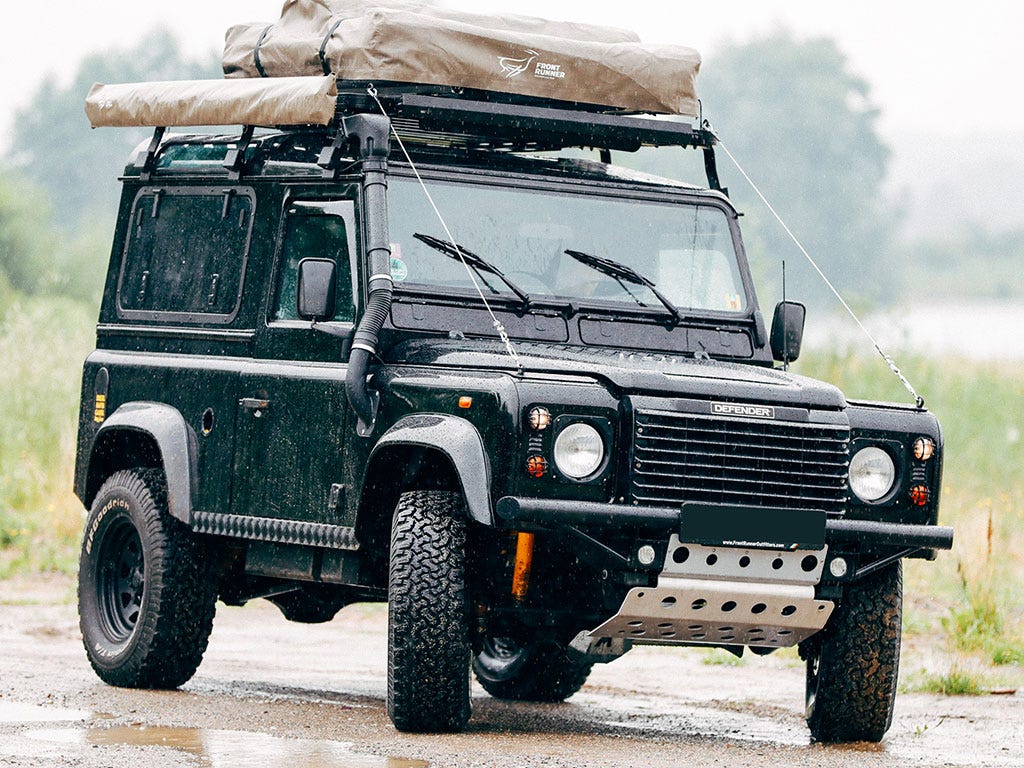Land Rover Defender 90 (1983-2016) Slimline II Roof Rack Kit / Tall-7