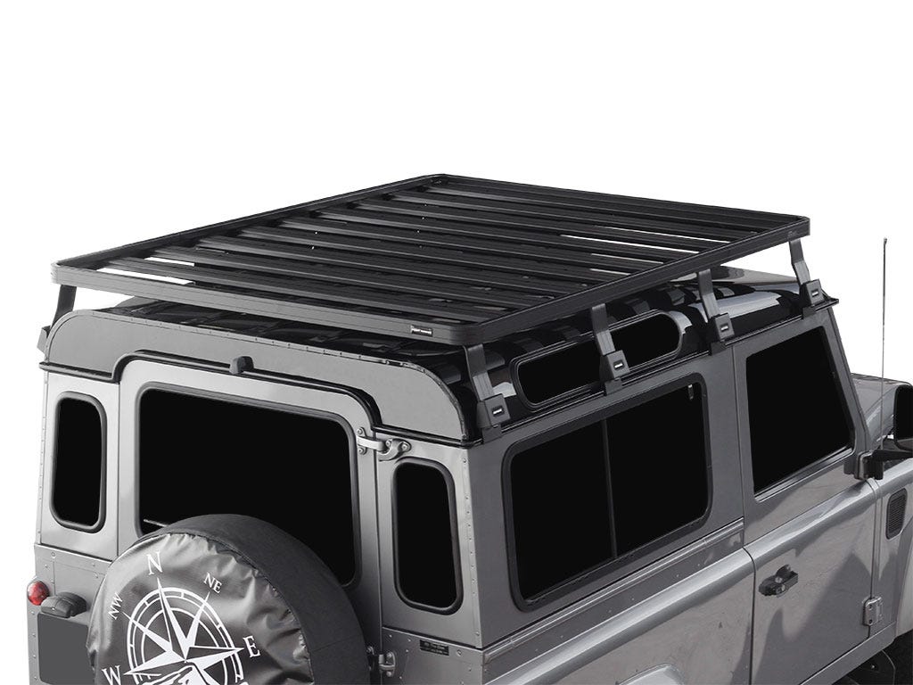 Land Rover Defender 90 (1983-2016) Slimline II Roof Rack Kit / Tall-1