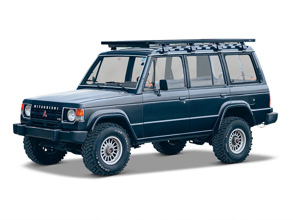 Mitsubishi Pajero L040 (1982-1990) Slimline II Roof Rack Kit-0