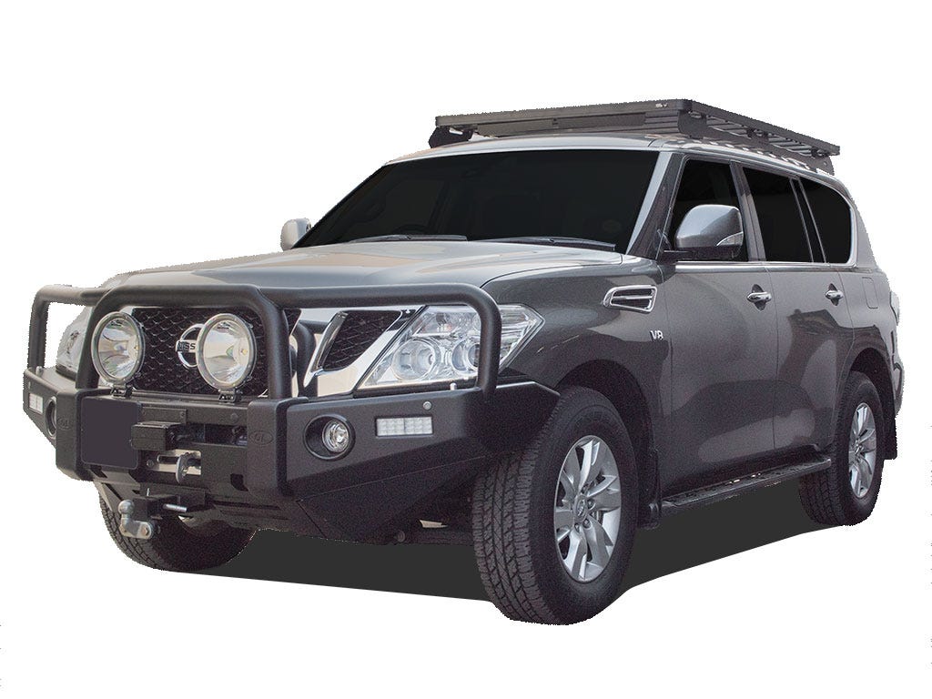 Nissan Patrol/Armada Y62 (2010-Current) Slimline II Roof Rack Kit-0