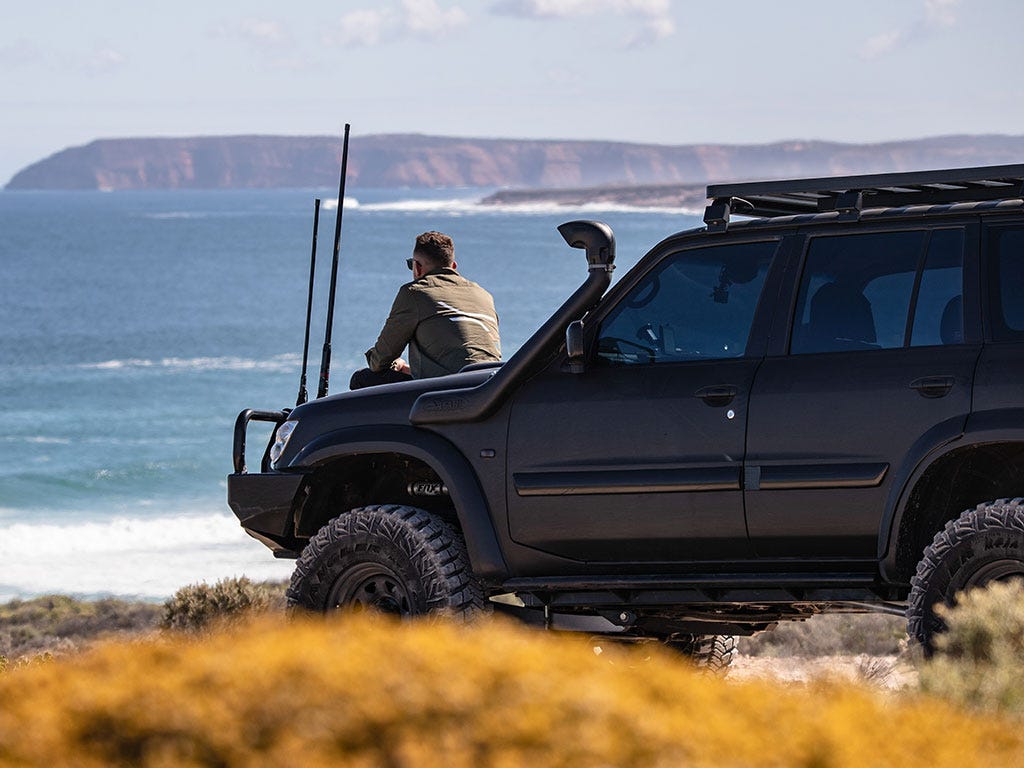 Nissan Patrol Y61 Slimline II Roof Rack Kit / Tall-4