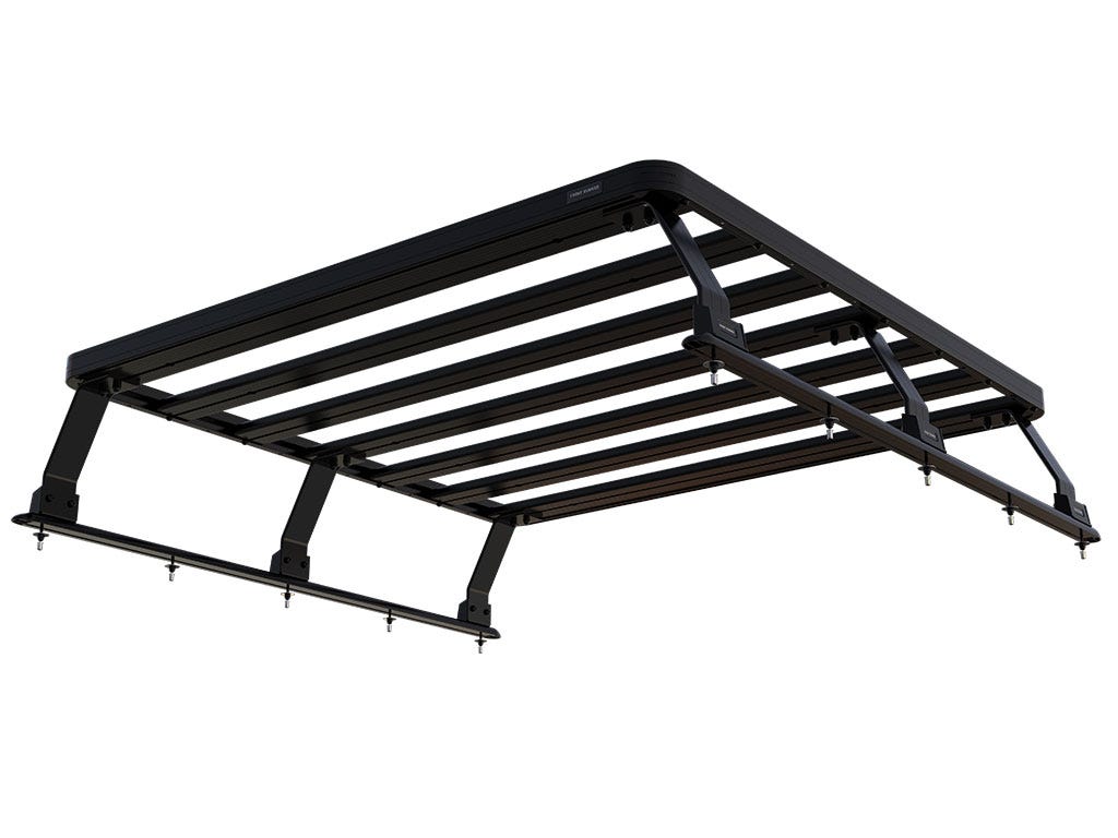 Pickup Truck Roll Top with No OEM Track Slimline II Load Bed Rack Kit / Tall-12