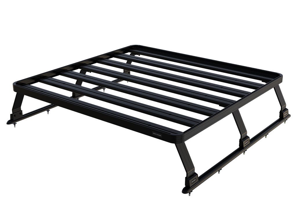 Pickup Truck Roll Top with No OEM Track Slimline II Load Bed Rack Kit / Tall-10