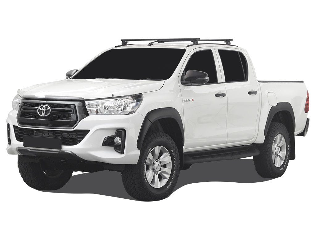 Toyota Hilux Revo DC (2016-Current) Load Bar Kit / Track AND Feet-0