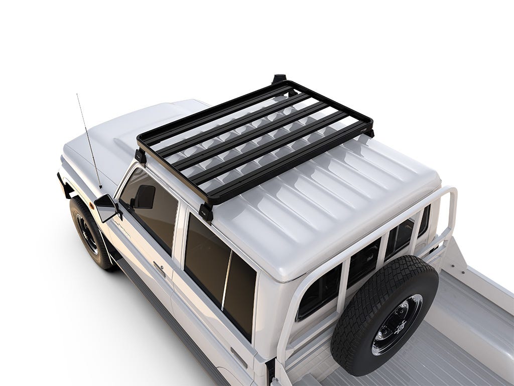 Toyota Land Cruiser 79 DC Pickup Truck Slimline II Roof Rack Kit-3